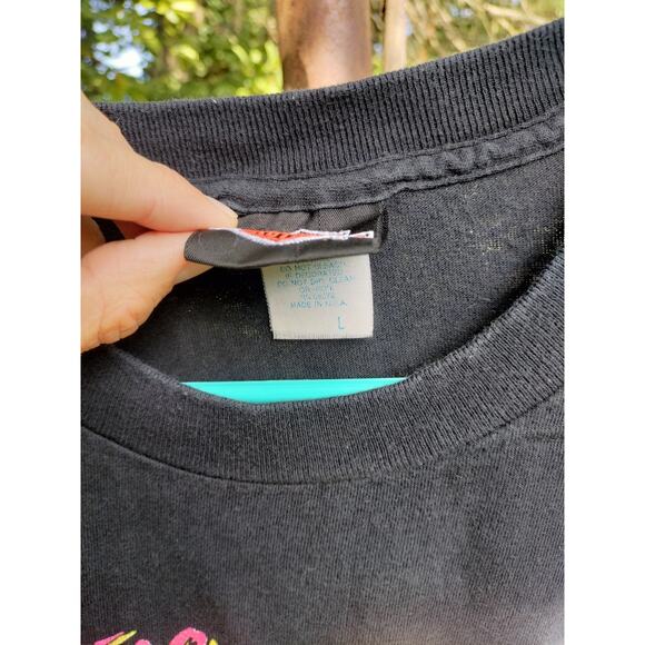 VTG Harley Davidson Daytona Beach Bike Week T-Shirt Size L Single Stitch 1991 - Picture 3 of 6